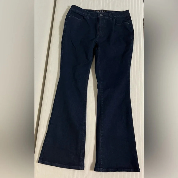 G by Giuliana G-Sculpt 405 bootcut denim jeans.  Size 12P. L1 - Picture 2 of 12
